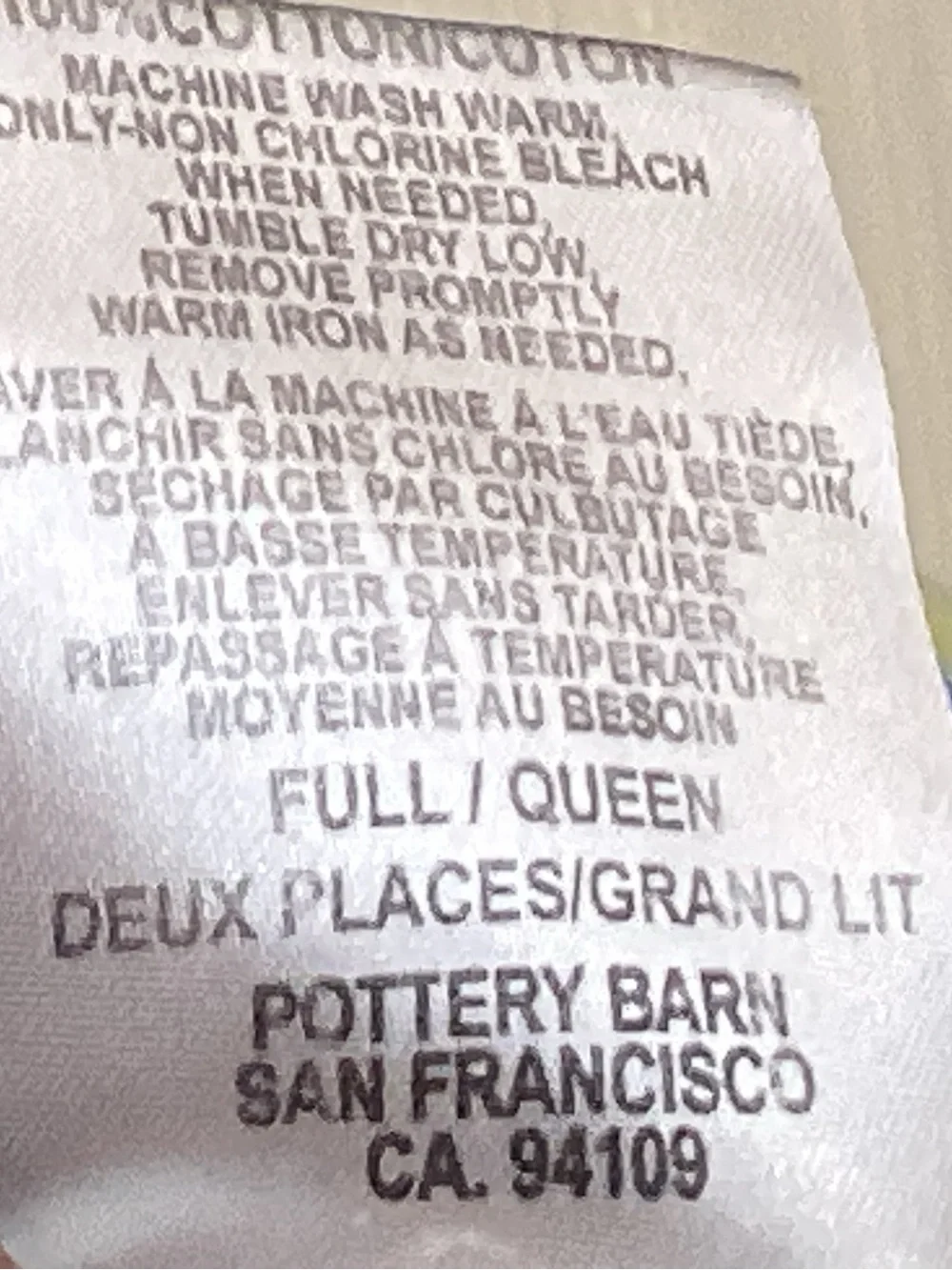 Pottery Barn brand new